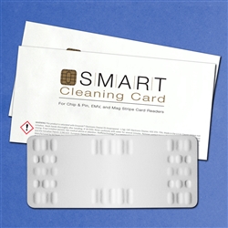 SMART Cleaning Card for Chip & Pin, EMV, and Mag Stripe Card Readers, 10 per pack