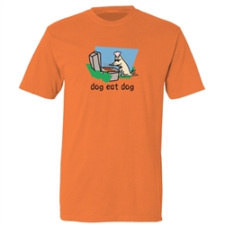 Dog Eat Dog T Shirt. (Limited Edition) Burnt Orange.