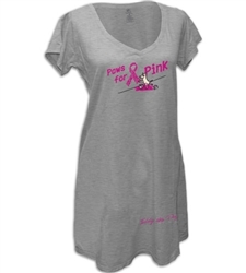 Paws for Pink Night Tee - Breast Cancer Awareness