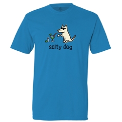 Salty Dog T Shirt. Royal Caribe.