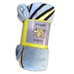 Snuggle Puppy Plush Throw Blanket - 50" x 60" - Powder Blue