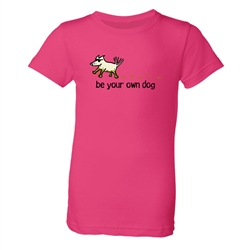 Be Your Own Dog Girls Tee