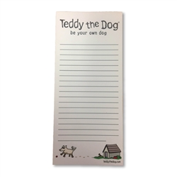 Teddy The Dog Note Pad