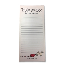 Teddy The Dog Note Pad