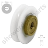 Two Replacement Shower Door Wheels -SDR-019-19-v
