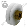 Two Replacement Shower Door Wheels -SDR-041-V-5-23