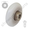 Two Replacement Shower Door Wheels -SDR-048-M5UT-HUB