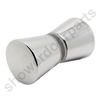 Knob-Conical-Chrome-Plastic SDR-063