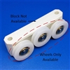 Replacement Bi-Fold Sliding Wheels IMA-BLOCK