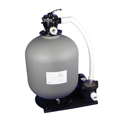 Above Ground 1 HP Motor 100 lb Sand Filter System