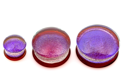 Blue Foil on Ruby Plugs