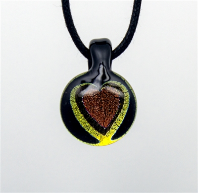 Heart Foil Image Pendant