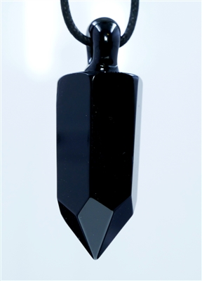 Black Crystal Pendant