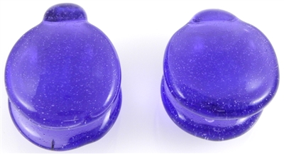 Translucent Purple Coin Dome Weights
