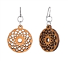 18g Earrings - Birch Wood - Dreamcatcher