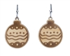 18g Earrings - Birch Wood - Ornament