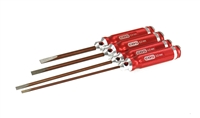 FLAT HEAD SCREWDRIVER SET - 4 PCS.