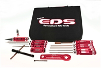 COMBO TOOL SET FOR NITRO CARS WITH TOOL BAG - 13 PCS.