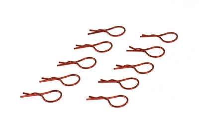 BIG BODY CLIP 1/10 - METALLIC RED (10)