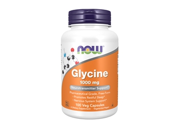 NOW Glycine 1000 mg - 100 capsules