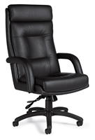 Black Leather Executive Chair