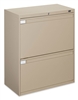 Global 2 Drawer 36"W  Filing Cabinet