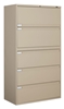 Global 5 Drawer 36"W  Filing Cabinets