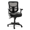 Elusion Black Mesh Leather Chair