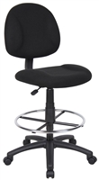 Boss Drafting Stool (B315-Bk) W/Footring