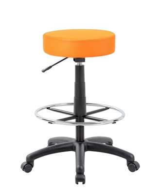 The DOT drafting stool, Orange