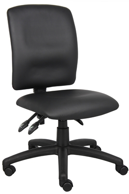 Boss Multi-Function Fabric Leatherplus Task Chair