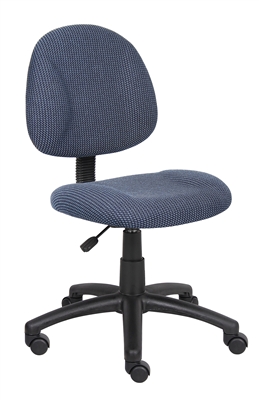 Boss Blue  Deluxe Posture Chair