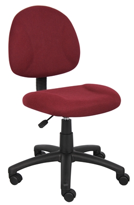 Boss Burgundy  Deluxe Posture Chair