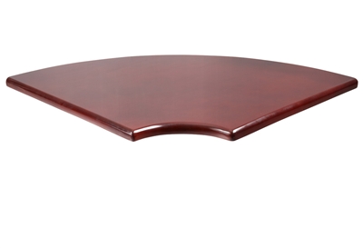 Boss Corner Table, Mahogany