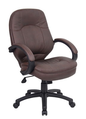 Boss LeatherPlus Executive Chair