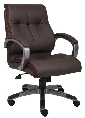 Boss Double Plush Mid Back Executive Chair