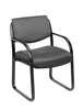 Boss Grey Fabric Guest Chair