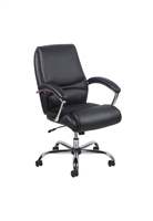 ERGONOMIC HIGH-BACK LEATHER EXECUTIVE CHAIR