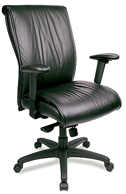 Black Leather Executive Chair