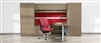 Lufton Wood veneer L Desk