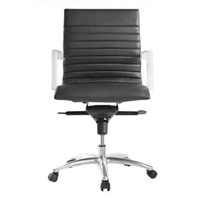 Black Leather Office Chair