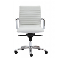 White Leather Chair