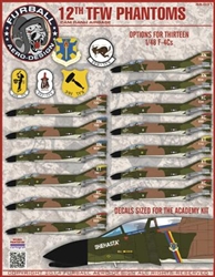 1/48 F-4C 12th Tactical Fighter Wing Phantoms