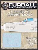 1/48 MiG-21 Canopy Seals