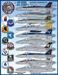 1/48 Air Wing All Stars : Super Hornets Part IV