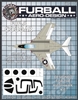 1/48 F9F-8 Vinyl Mask Set for the Kittyhawk Kit