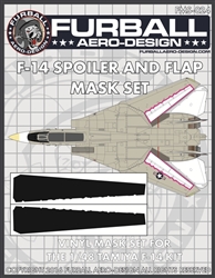 1/48 F-14 Spoiler & Flap Mask Set