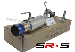 SRS Mitsubishi Lancer DS ES GT 12-16 Burnt Tip Axleback exhaust system