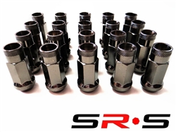 SRS TUNER LUG NUTS CHARCOAL