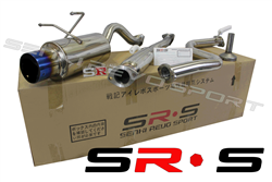 SRS Honda Civic 92-95 3D Hatchback DX/SI Burnt Tip catback exhaust system